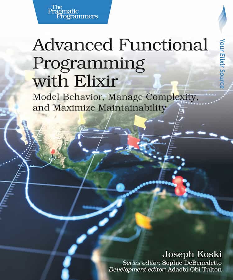 Advanced Functional Programming with Elixir book cover
